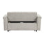 U_STYLE Convertible Soft Cushion Sofa Pull Bed ,for Two People to Sit On - Korvel