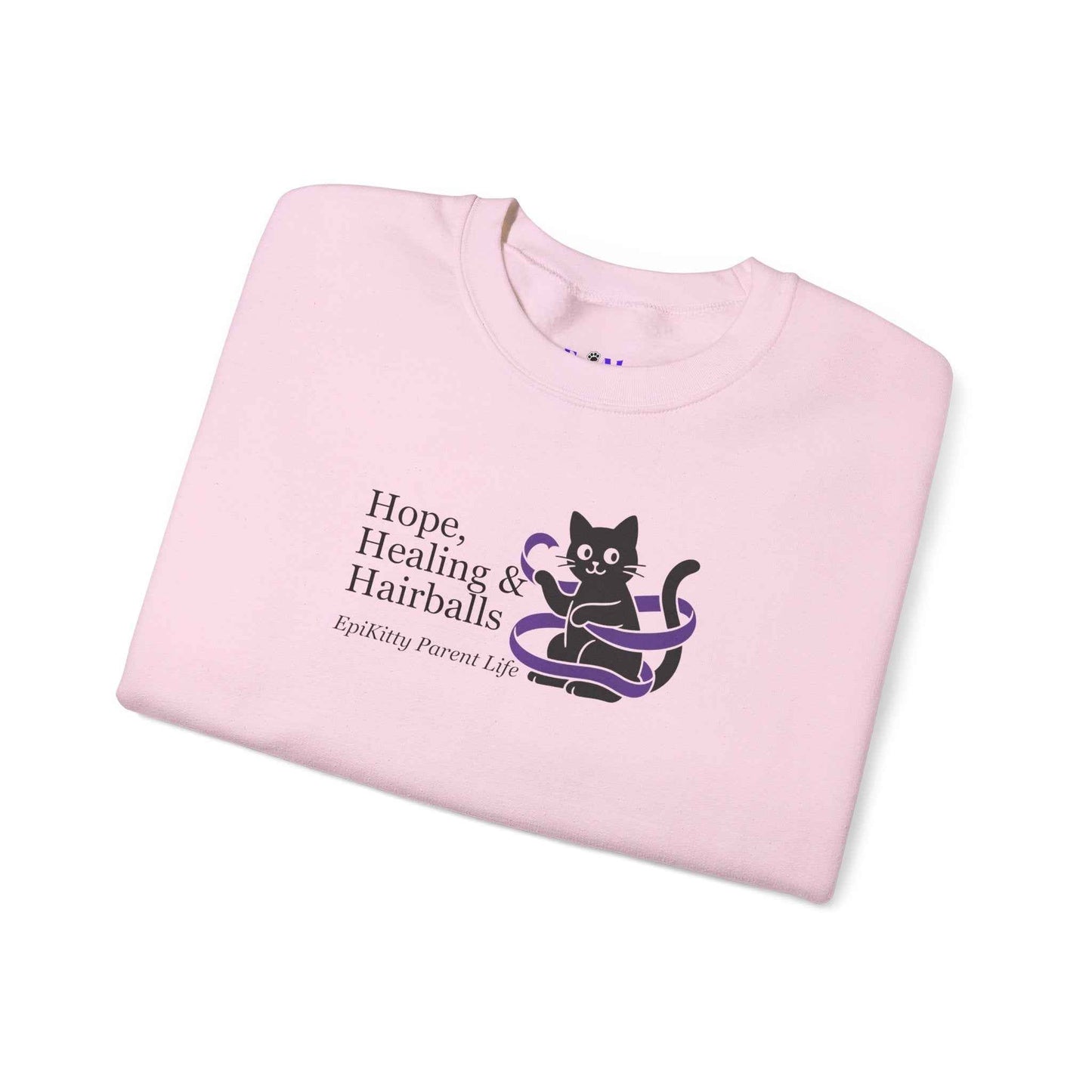 Sudadera Epikitty Parent Life de Esperanza, Sanación y Bolitas de Pelo
