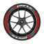 SPORTS series car tire letter sticker DIY sticker personalized modification sticker 3D three-dimensional all-in-ode tire sticker - Korvel
