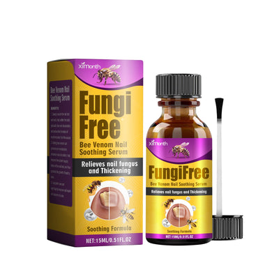 Bee Venom Grey Nail Care Solution For Hand And Foot Nails Cleansing Nutrition Repair Brightening Rotten Nails Thickening - Korvel