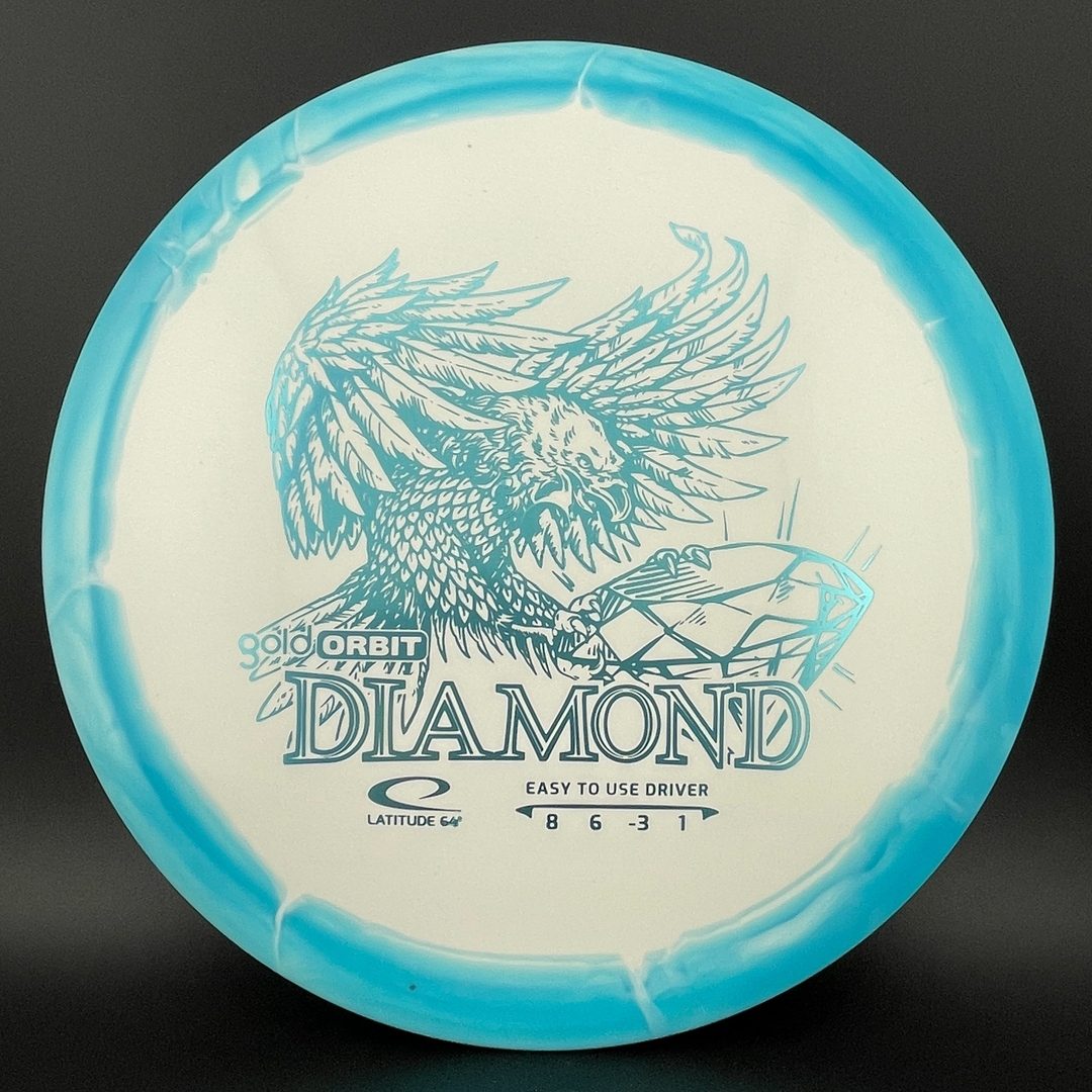 Disque de Golf en Diamant Gold Orbit