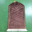 Shell shaped solid color carpet irregular flannel sponge thickened short flannel embossed portable floor mat - Korvel