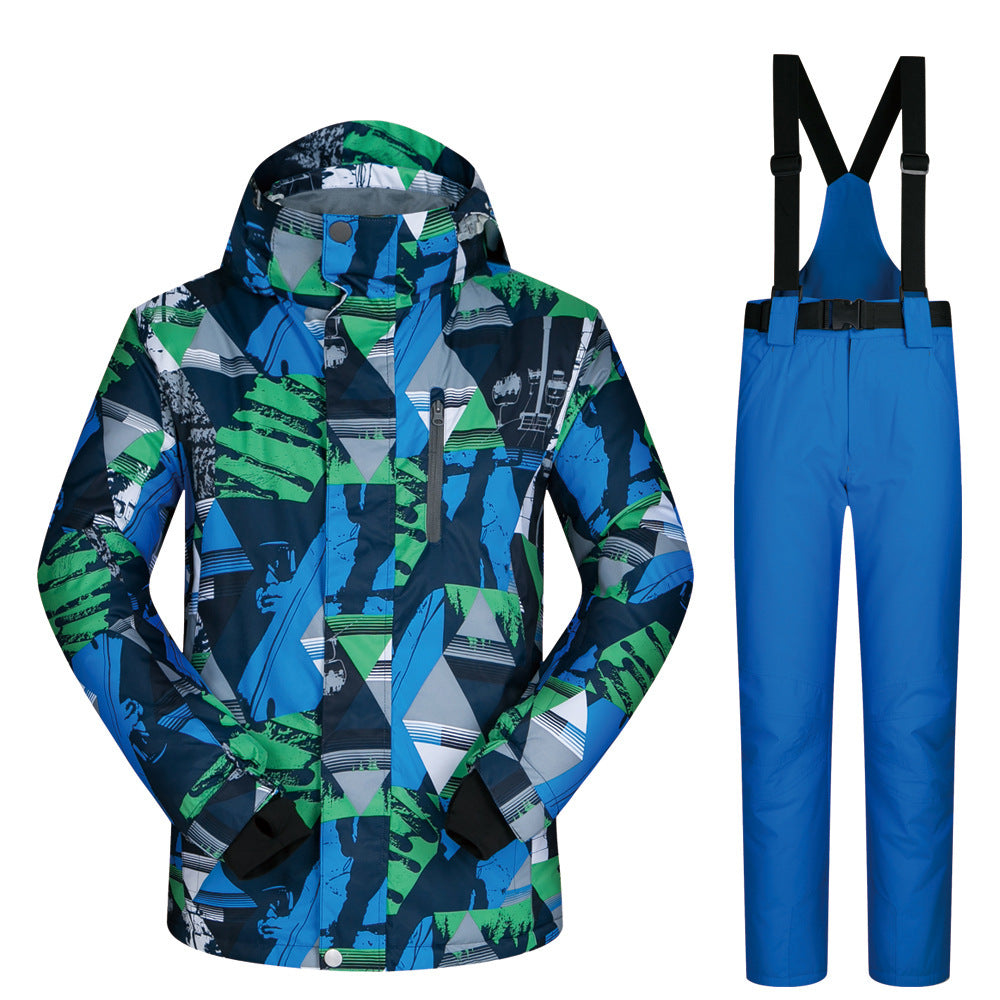 Premium Men's Snow Ski Suit - High-End Winter Outerwear