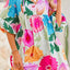Chic Floral Tie Neck Dress - Elegant & Versatile for Every Occasion - Korvel