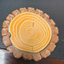 Printed wooden coasters Creative coffee cup holder Portable coaster - Korvel