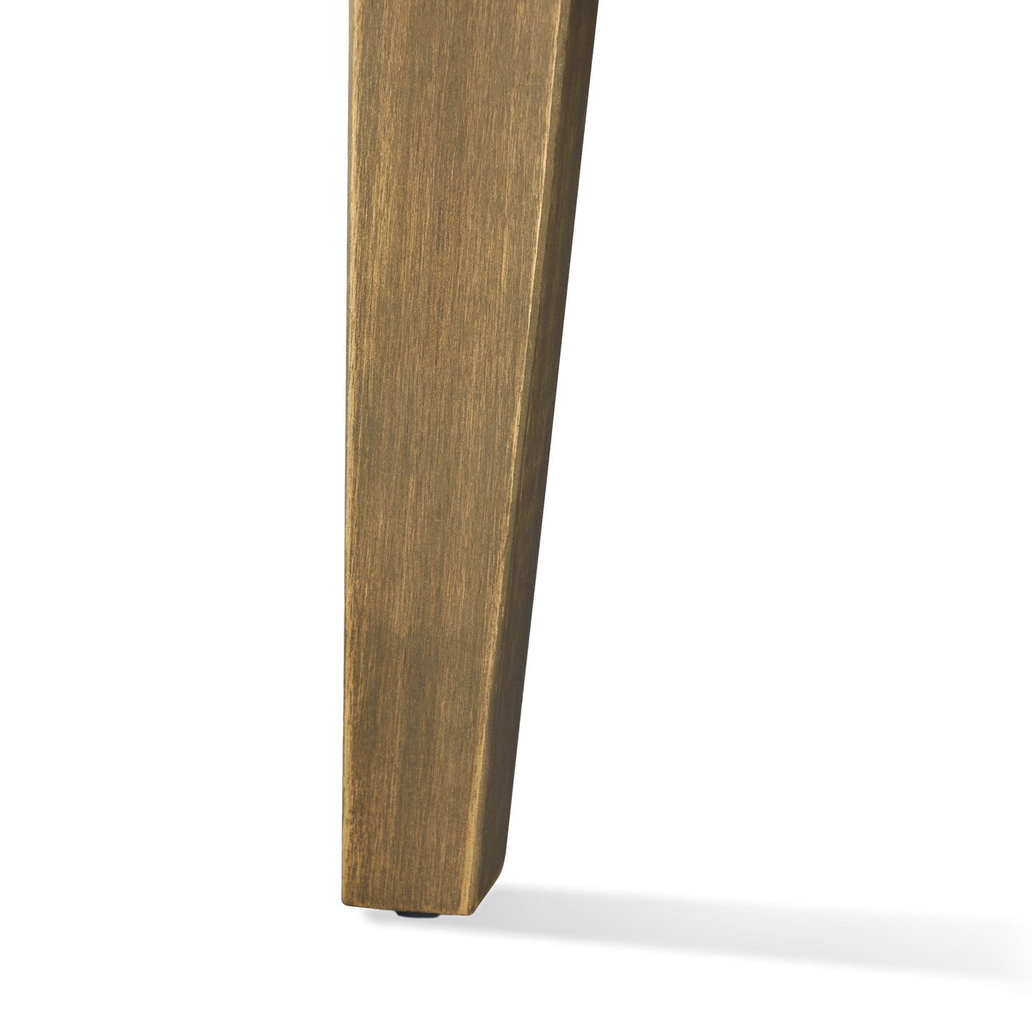 Outdoor 16" Acacia Wood Side Table, Gray Finish - Korvel