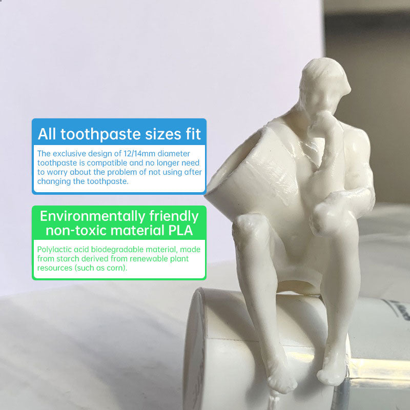 Fun Toothpaste Head Toy - Squeeze and Play