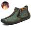 Men's Stylish Ankle Boots with Zipper for Outdoor Activities