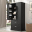 Elegant Tall Bathroom Storage Cabinet with Adjustable Shelf