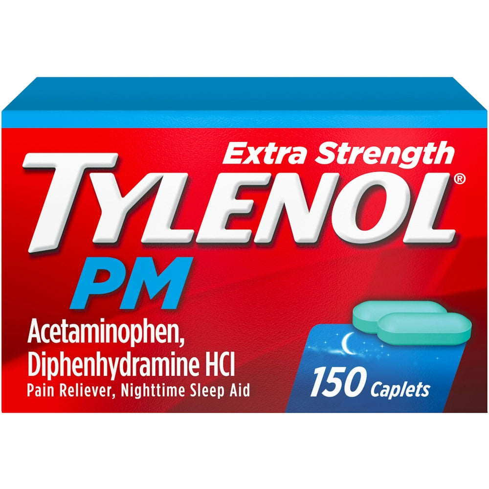 Tylenol PM Extra Strength Nighttime Pain Reliever, 150 ct