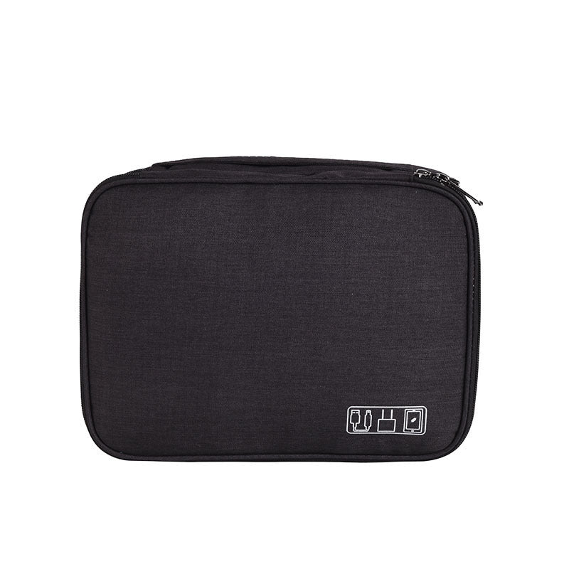 Portable Cable Organizer Bag for Travel & Home Storage
