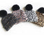 Elegant Leopard Design Winter Hats for Mothers and Children