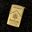Zoro kerosene lighter with deep carving five sided laser engraving white steel inner liner brass outer shell - Korvel