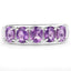 1.70 Carat Genuine Amethyst .925 Sterling Silver Ring