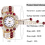 Montre Bracelet en Rhinestones de Luxe pour Femmes