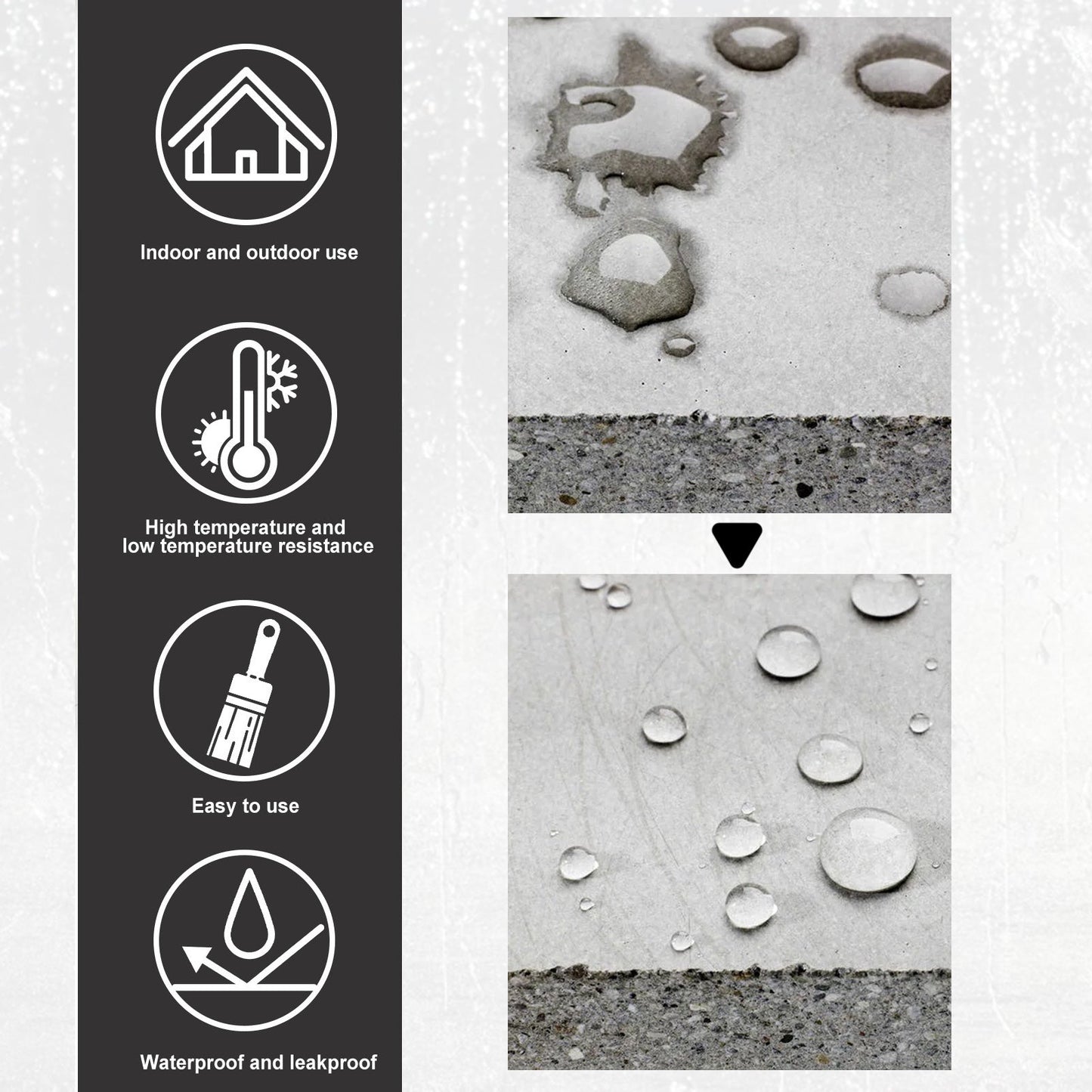 Pegamento Impermeable Premium con Rodillo para Reparaciones en el Hogar