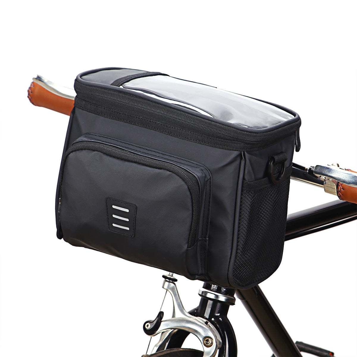 Folding Bicycle Head Bag On Behalf Of Driving Electric Vehicle Bag Hanging Bag Mountain Bike Front Handlebar Bag Faucet Bag Equipment - Korvel