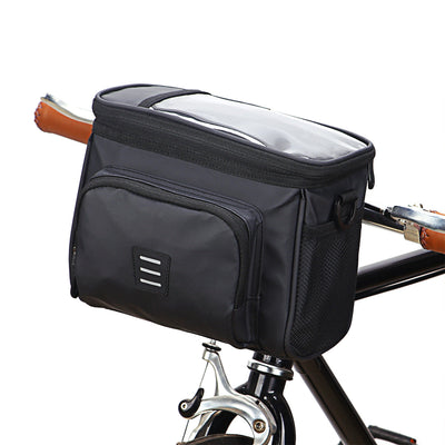Folding Bicycle Head Bag On Behalf Of Driving Electric Vehicle Bag Hanging Bag Mountain Bike Front Handlebar Bag Faucet Bag Equipment - Korvel
