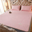 Summer Bed Sheet Ice Silk Mat Soft and Comfortable Latex Mattress Bedding Three-piece Breathable Mat for Comfortable Sleep - Korvel