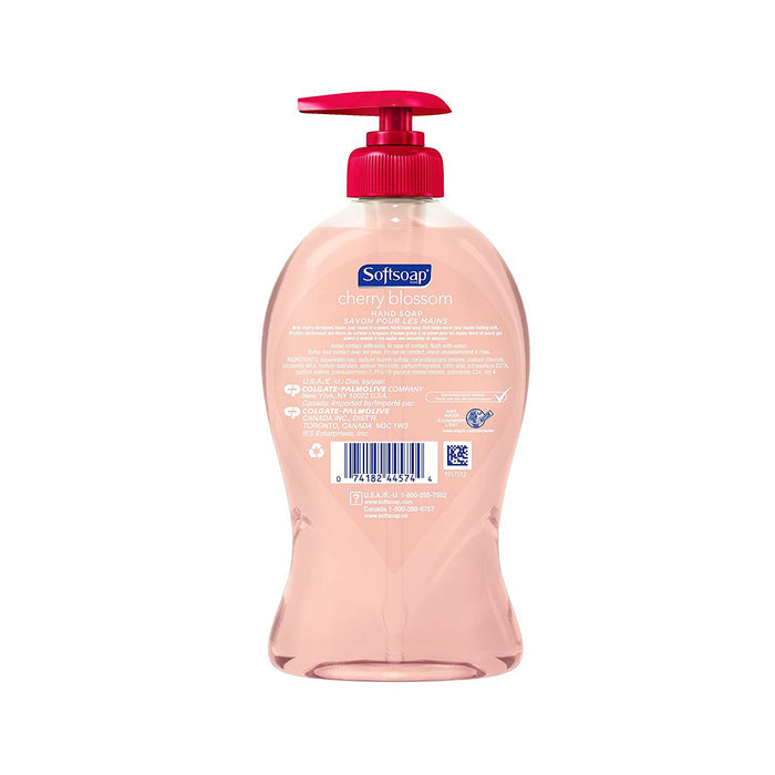 Jabón de Manos Líquido Softsoap - Flor de Cerezo, 11.25 Onzas