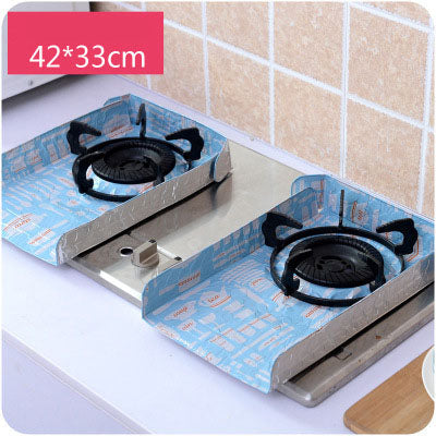 Tapis d'isolation en aluminium pour cuisinière à gaz - 2 pièces