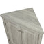 Oak Triangle Bathroom Storage Cabinet with Adjustable Shelves, Freestanding Floor Cabinet for Home Kitchen - Korvel