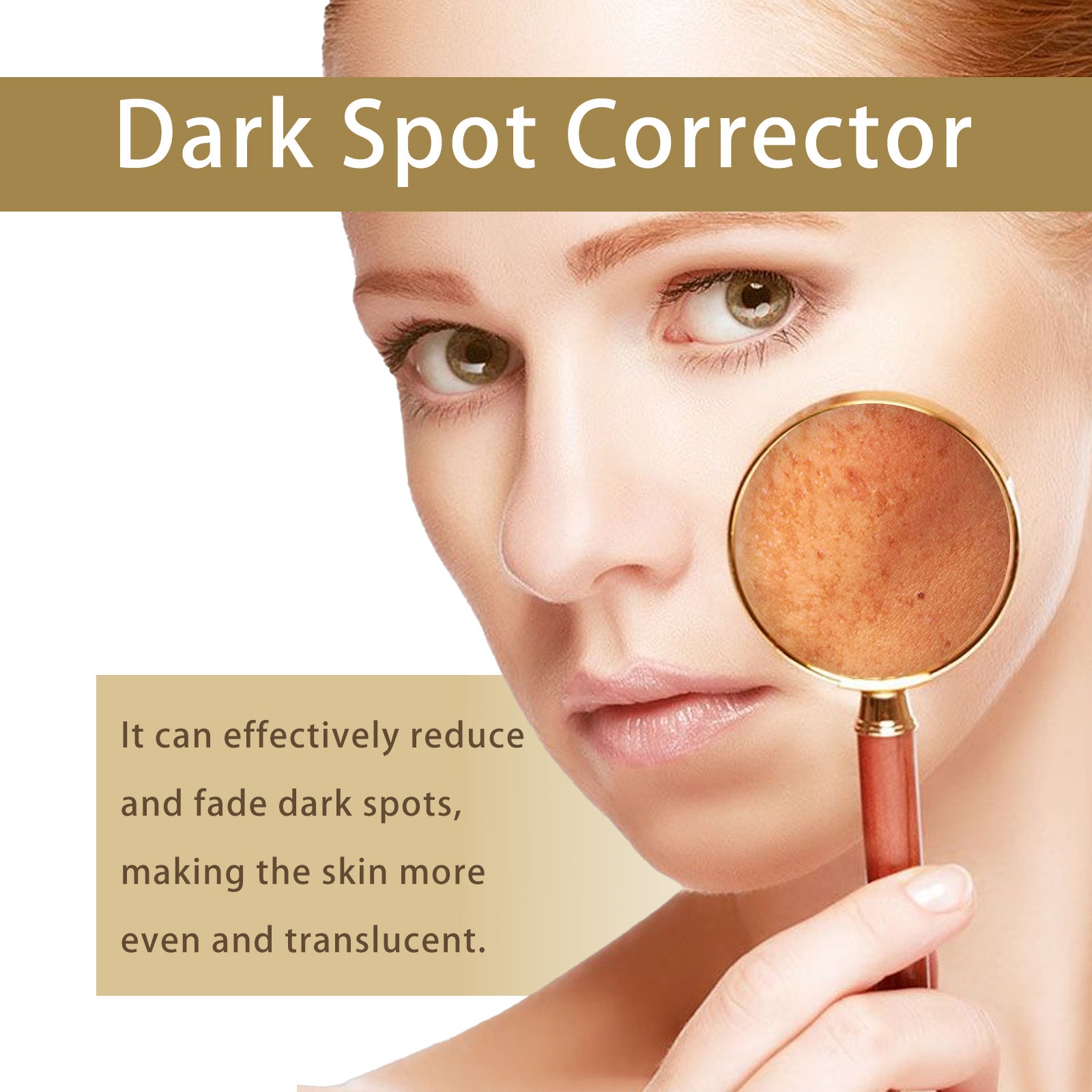 Dark Spot Corrector, Moisturizing And Gently Lightening Uneven Skin Tone Repair Dull Apply Cream - Korvel