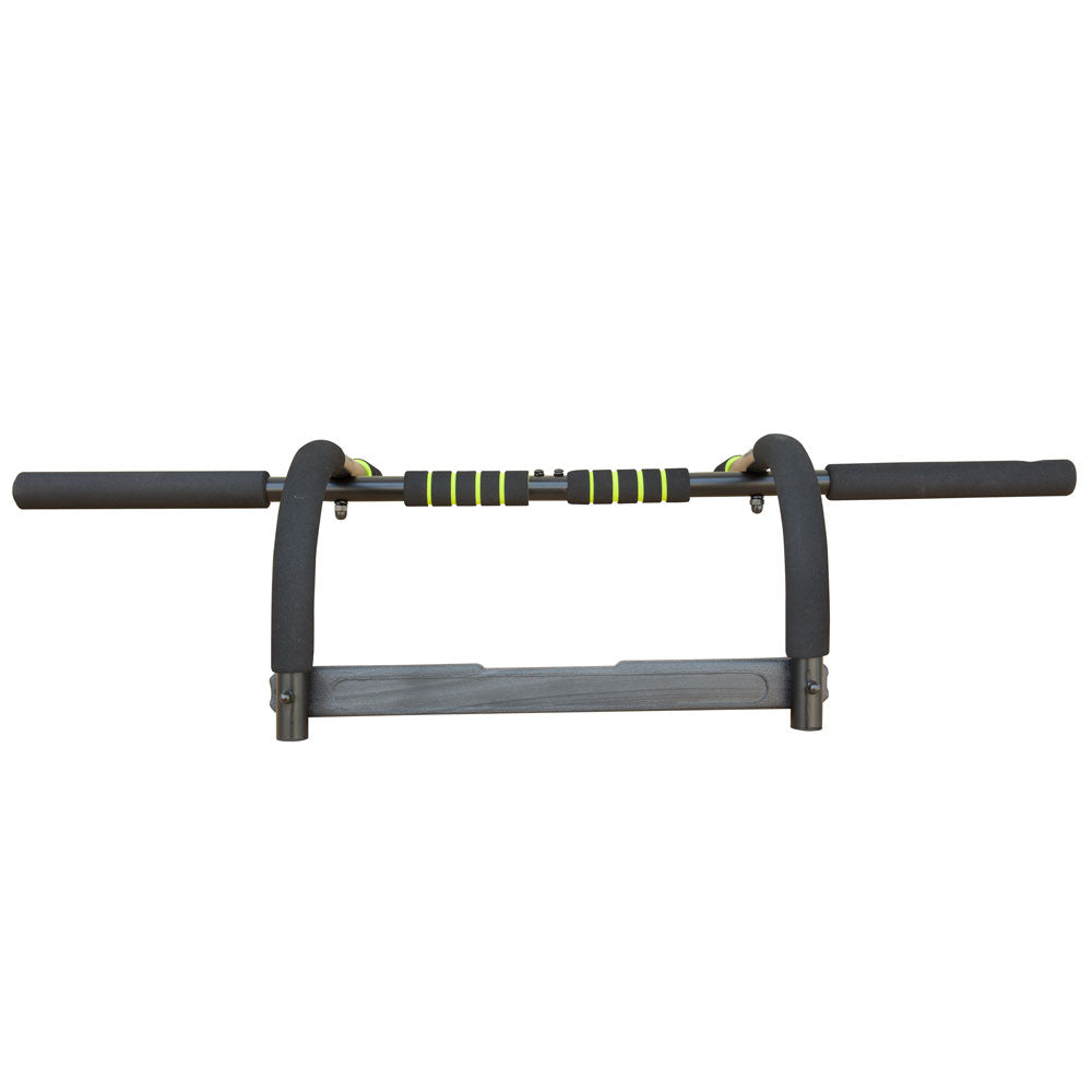 Wall Mounted Pull Up Bar Exercise Chin Bar Portable Dip Bars for Indoors Home Gym - Korvel