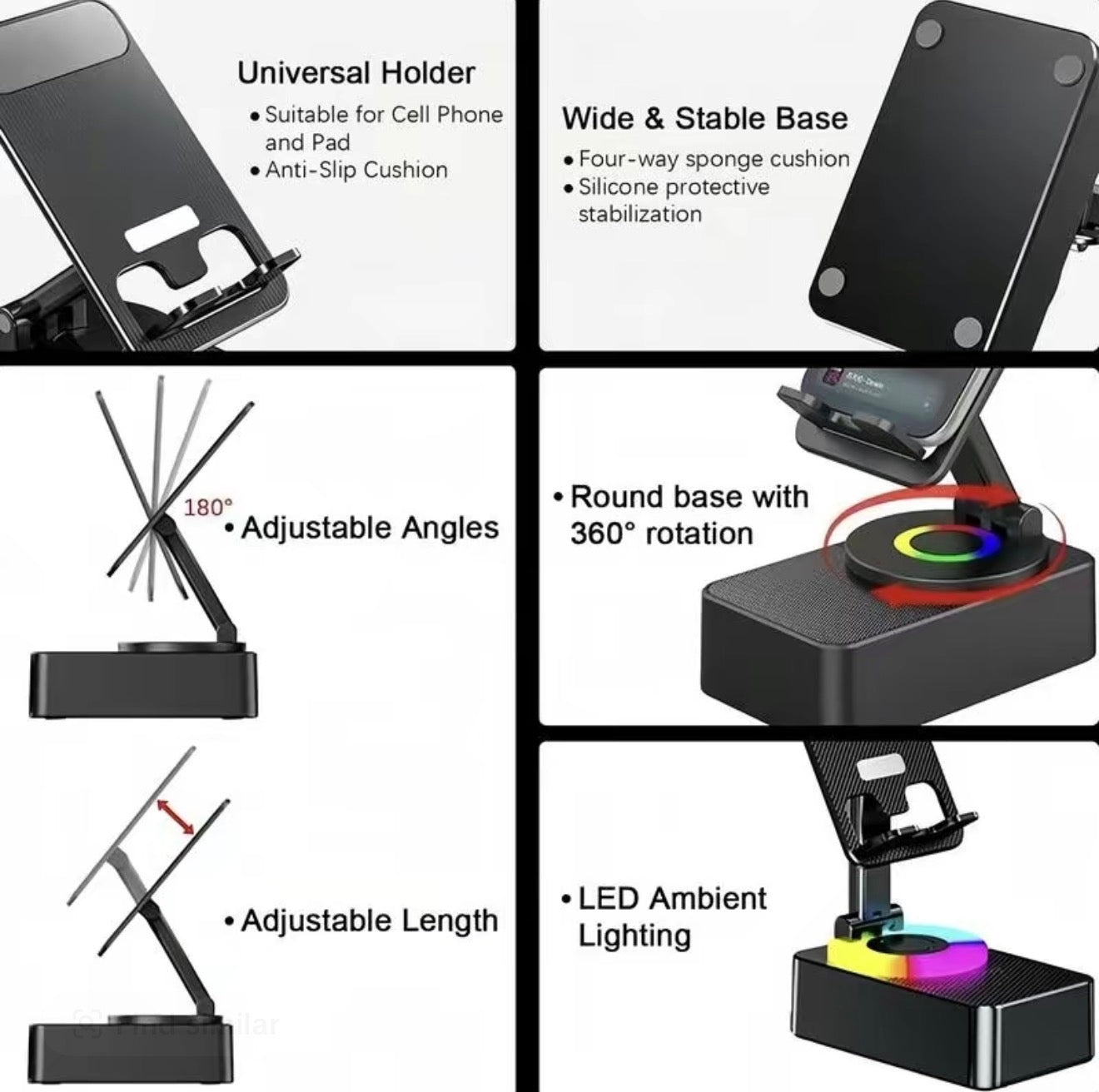EchoFold 5-in-1 Speaker - Versatile Audio Companion
