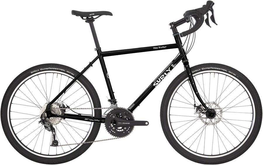 Bicicleta Surly Disc Trucker - 26" Acero Hi-Viz Negro 52cm