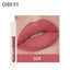 QIBEST Silky Lip Glaze - Brillo Labial No Pegajoso y de Larga Duración