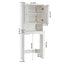 Home Bathroom Shelf Over-The-Toilet, Bathroom SpaceSaver, Bathroom Storage Cabinet Organizer,White - Korvel