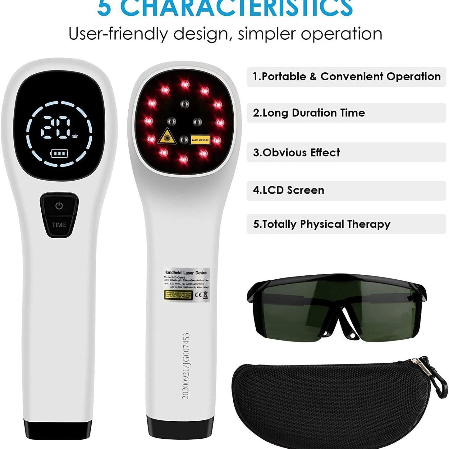 Premium Red Light Therapy Device for Home Use