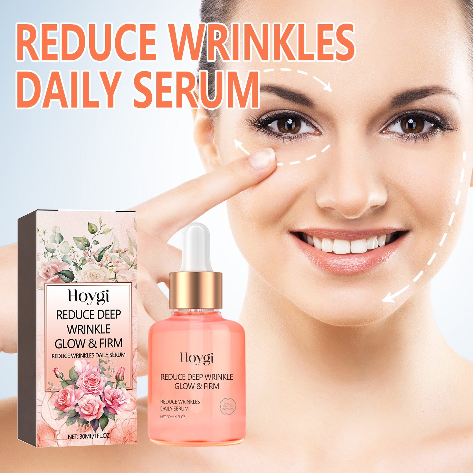 Rose Oil Vc Essence Improves Fine Lines Care For Rough And Dry Skin Brightening And Firming Skin Care Essential Oil - Korvel