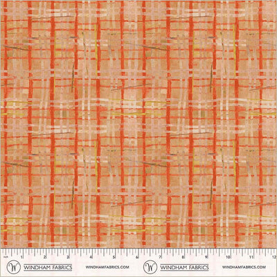 Porch Screen Plaid Sweet Melon Cotton Fabric - 43”/44” Per Yard