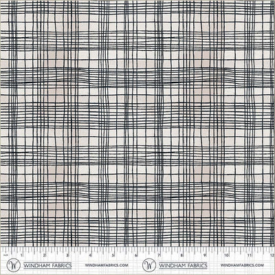 String Theory Plaid Cosmic Web Cotton Fabric - 43"/44" Per Yard