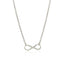 Sterling Silver Infinity Symbol Necklace