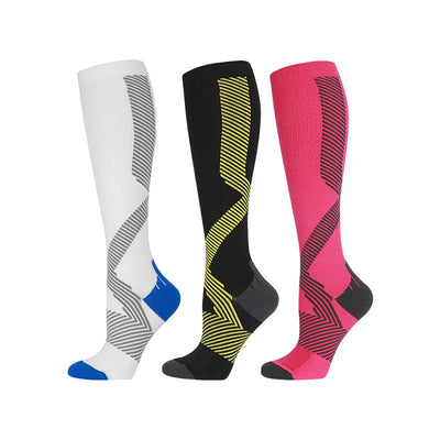 Sports pressure socks for men and women, comfortable for sports, compression socks with a pressure of - Korvel