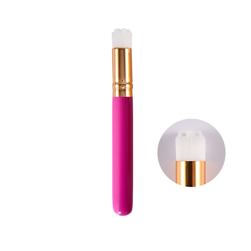 Washing Nose Brush Gods Deep Clean Pores Blackheads Convenient Fine Soft Bristles Manual Beauty Cleaning Flat Head Cleansing Brush - Korvel