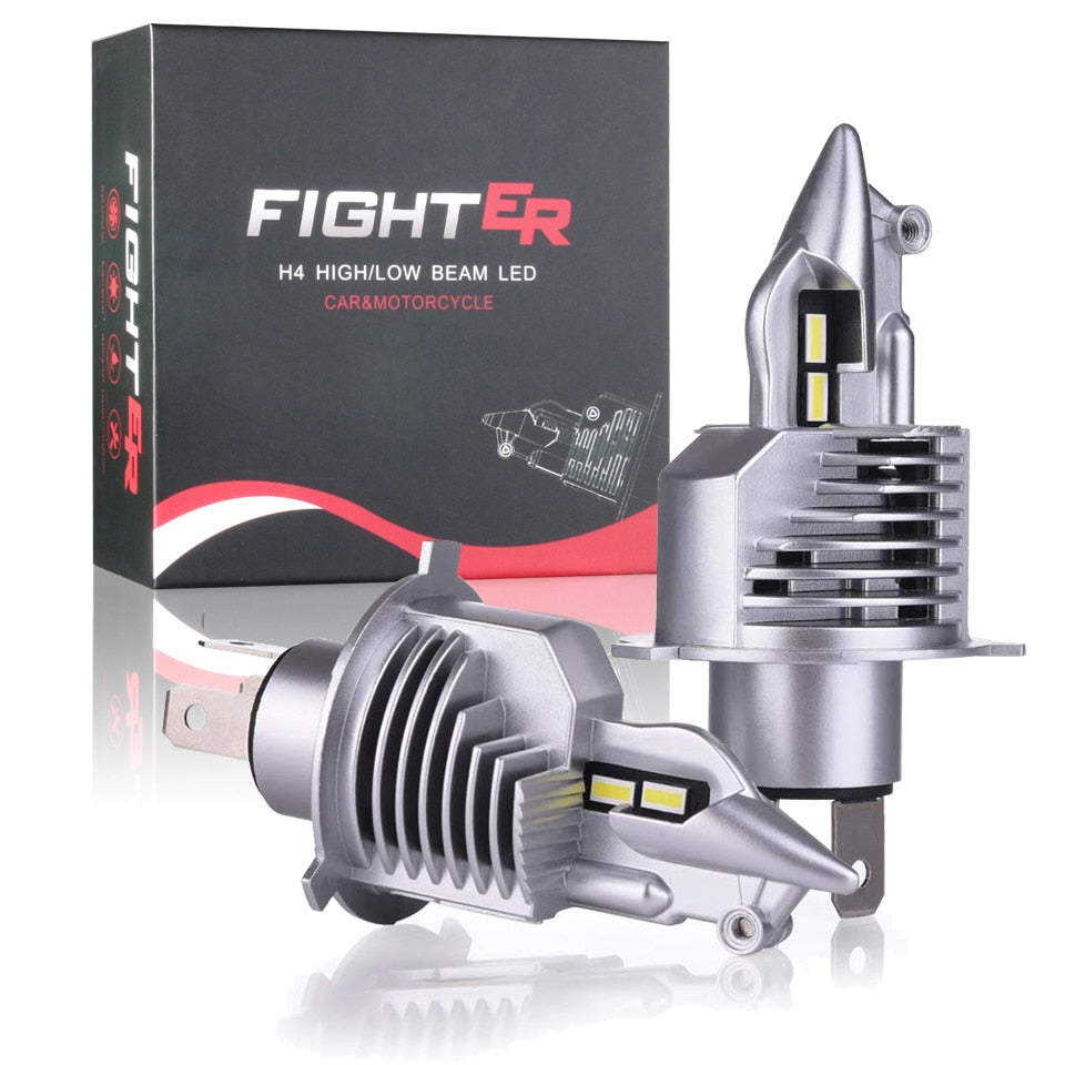 Bombillas de faros LED KAFOLEE H4 9003 HB2 - 16000LM