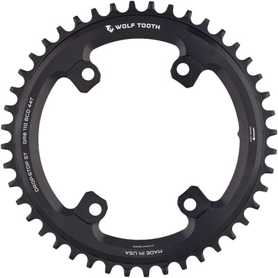 Chaîne Wolf Tooth Shimano 110 BCD Asymétrique - 44t Noir