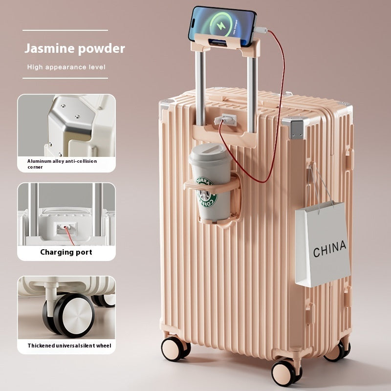Premium Multifunctional Large-Capacity Carry-On Trolley Case