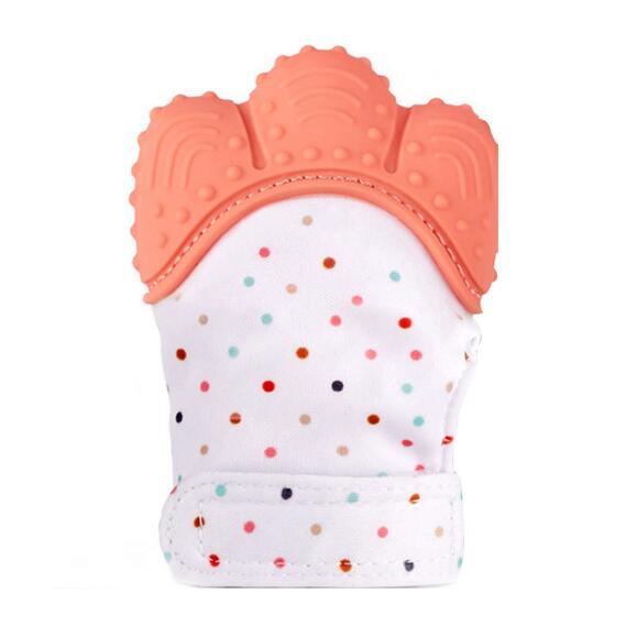 Baby Silicone Mitts Teething Mitten Glove - Korvel