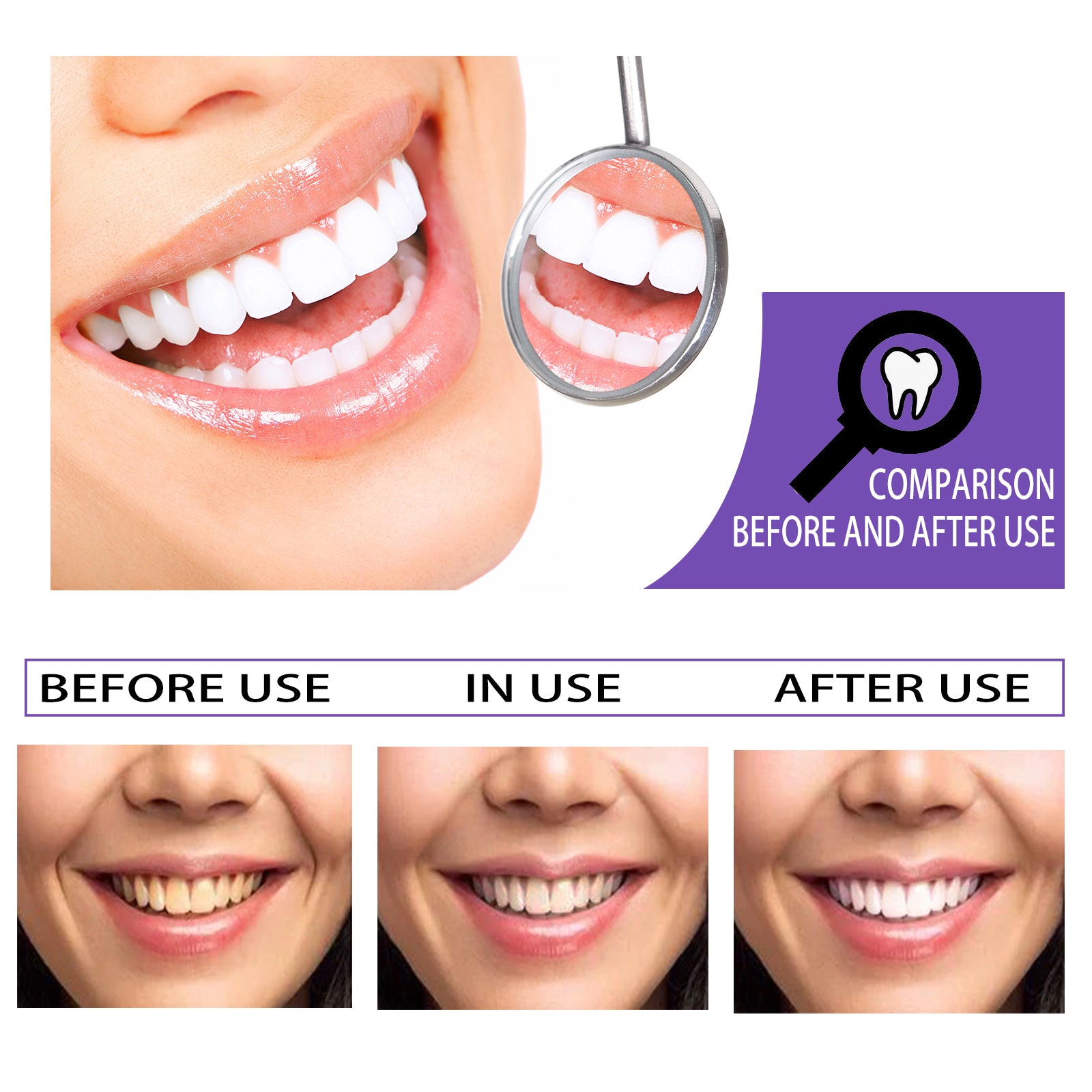 Teeth Whitening Toothpaste, Removing Teeth Stains And Odors Oral Care Brightening And Whitening Teeth Toothpaste - Korvel