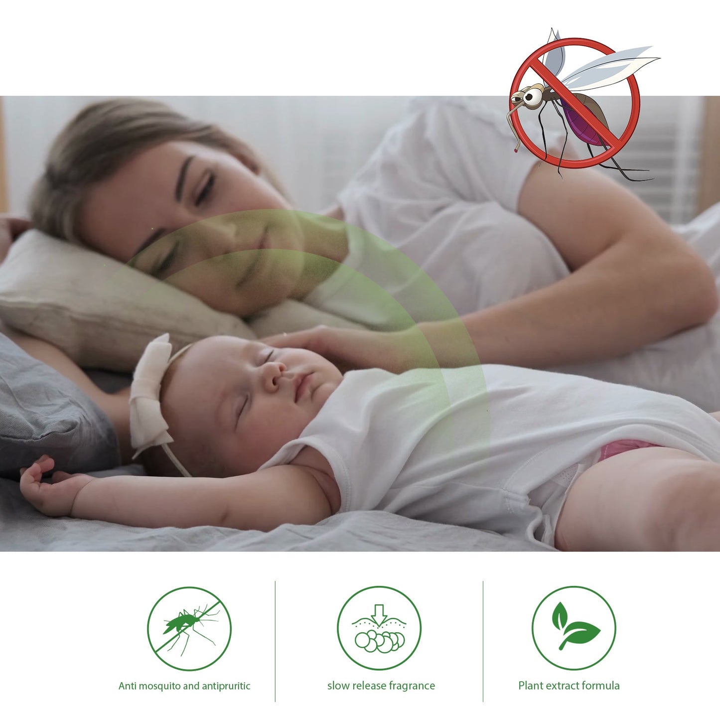 Mosquito Repellent For Outdoor And Indoor Mosquito Bites And Itchy Skin Relief Refreshing Portable Mosquito Repellent Spray - Korvel