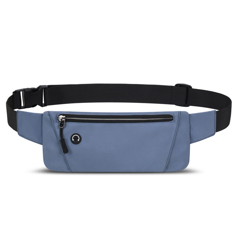 Outdoor mobile phone sports waist bag fitness men's and women's running waist bag waterproof storage close fitting sports cycling invisible manufacturer - Korvel