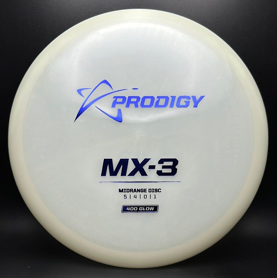 MX-3 (400 Glow) - First Run Disc Golf Midrange