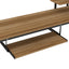 Loft Bed with Desk and Shelf   Space Saving Design Twin - Korvel