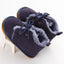 Newborn Baby Girl Boy Shoes Warm Snow Boots Toddler Infant Booties Prewalker Black White Pink - Korvel
