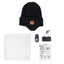 Wireless 5.0 Bluetooth Headset Cap Outdoor Warm Music Wrap Ear Cap - Korvel